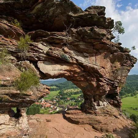 Au Wachtfels Alojamento de Acomodação e Pequeno-almoço Obersteinbach